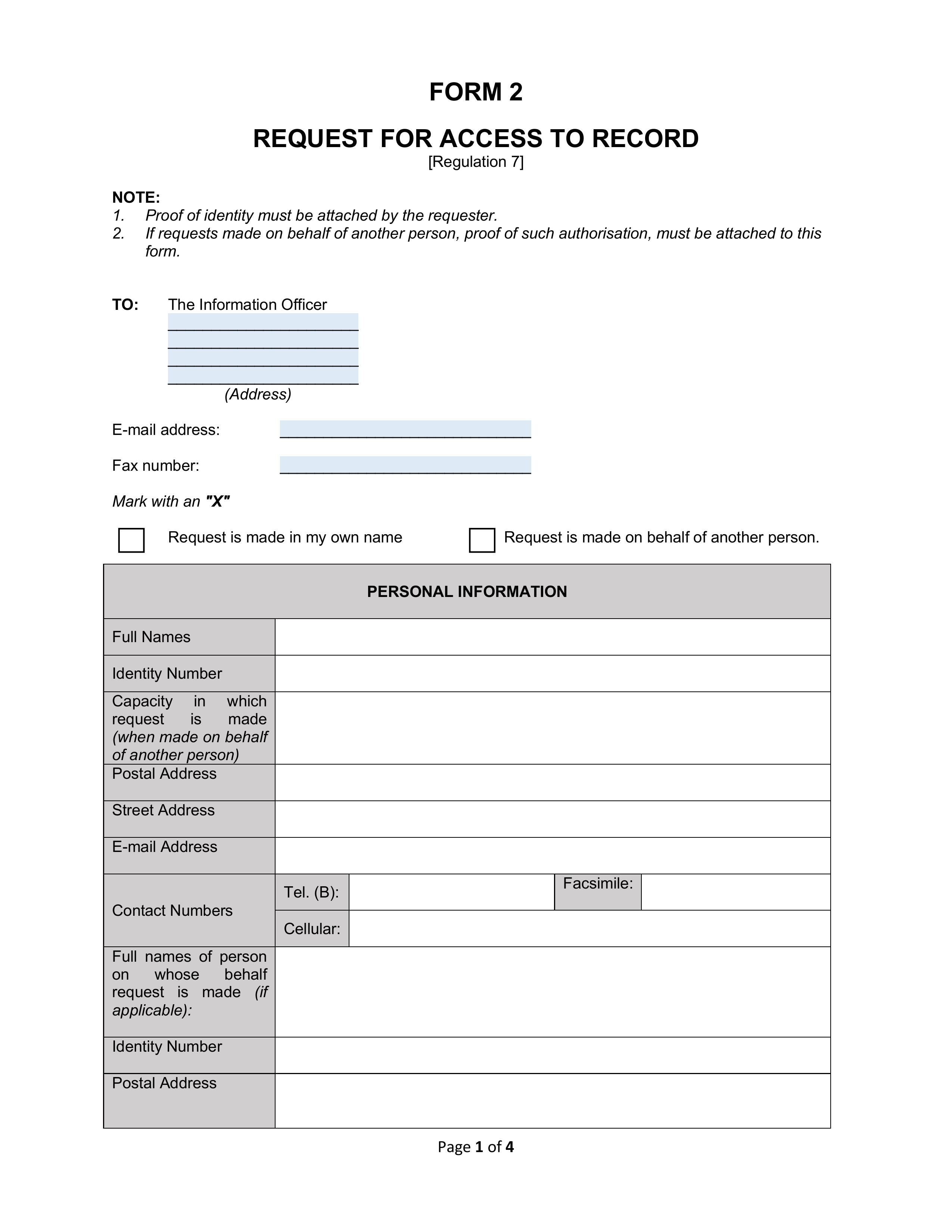Form 2 Page 1